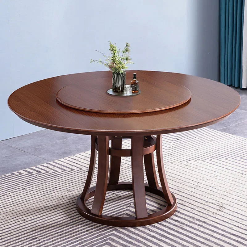 Comfy Beauty Dining Table Round Wooden Nordic Home Kitchen Dining Table Living Room Mesas De Comedor Garden Furniture Sets