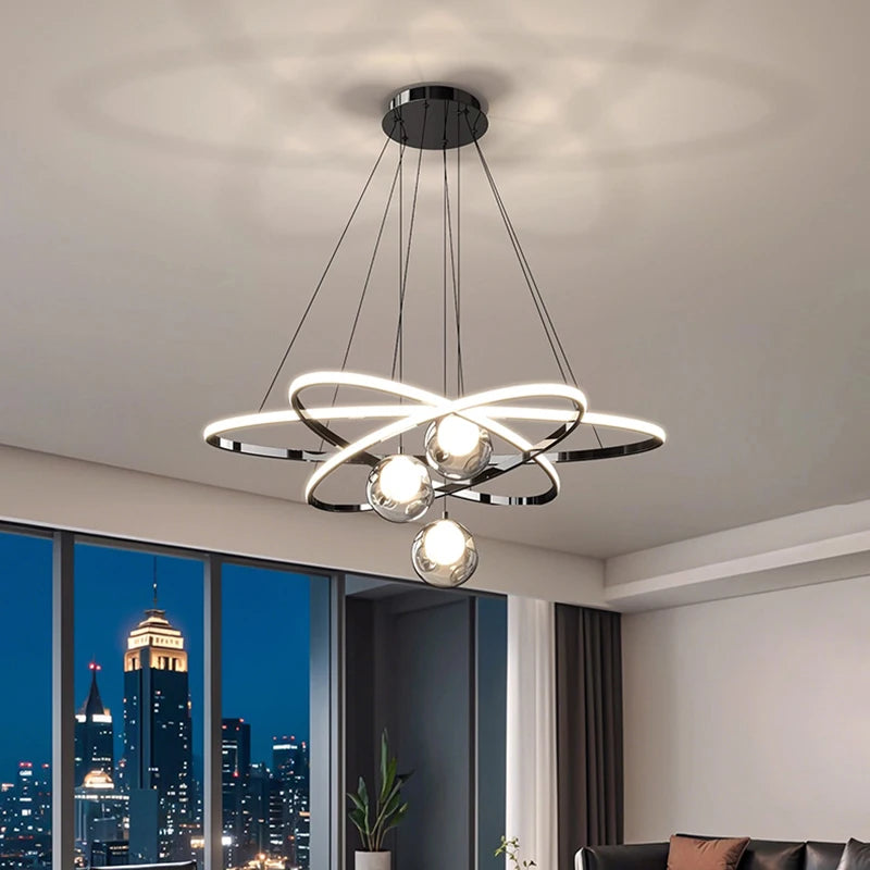 Modern home decor led lights pendant light lamps for living room Chandeliers for dining room hanging light indoor lighting