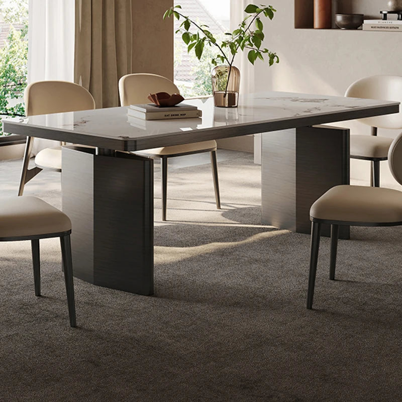 Postmodern High Quality Dining Table Luxury Modern Aesthetics Comfortable Designer Restaurant Unique Muebles Trendy Furniture