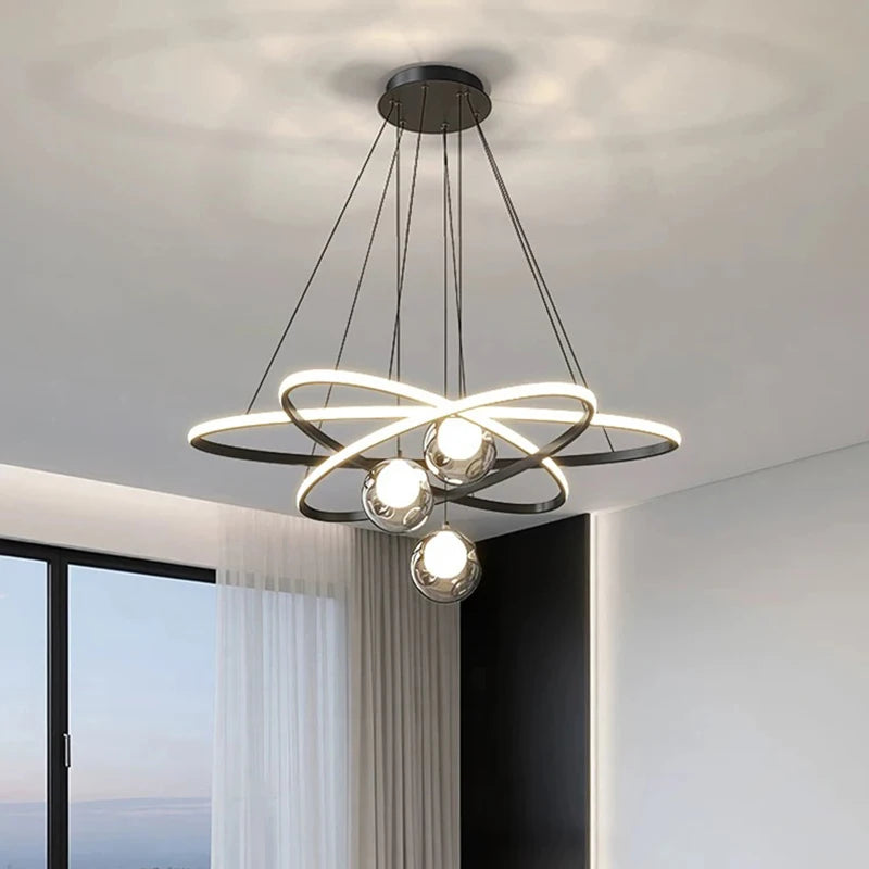 Modern home decor led lights pendant light lamps for living room Chandeliers for dining room hanging light indoor lighting