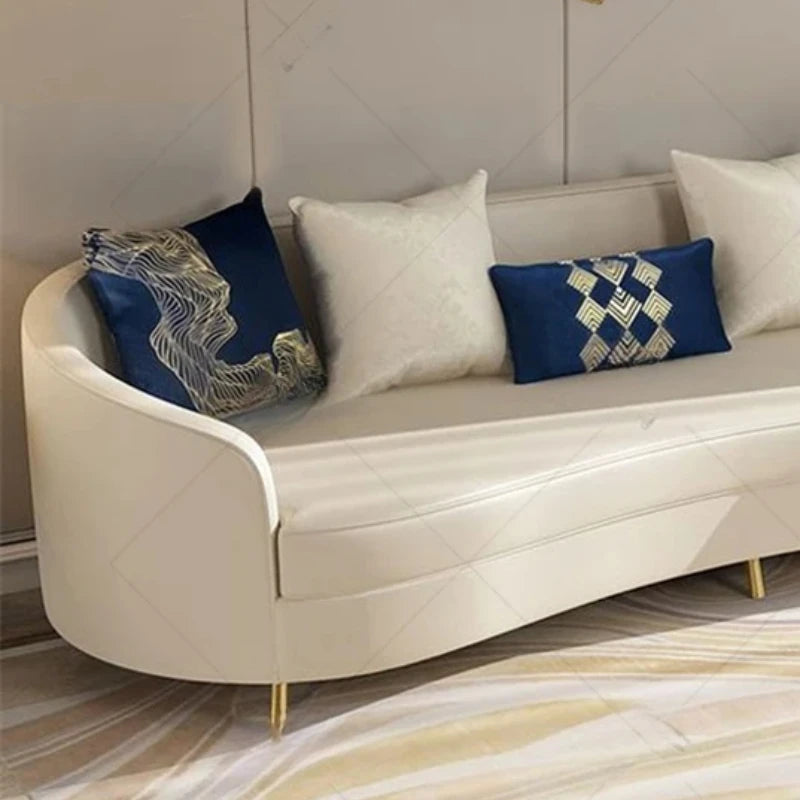 Nordic Luxury Living Rooms Sofa Meeting Leisure Minimalist Lounge Lazy Sofa Simple Creative Comfortable Divano Letto Furniture