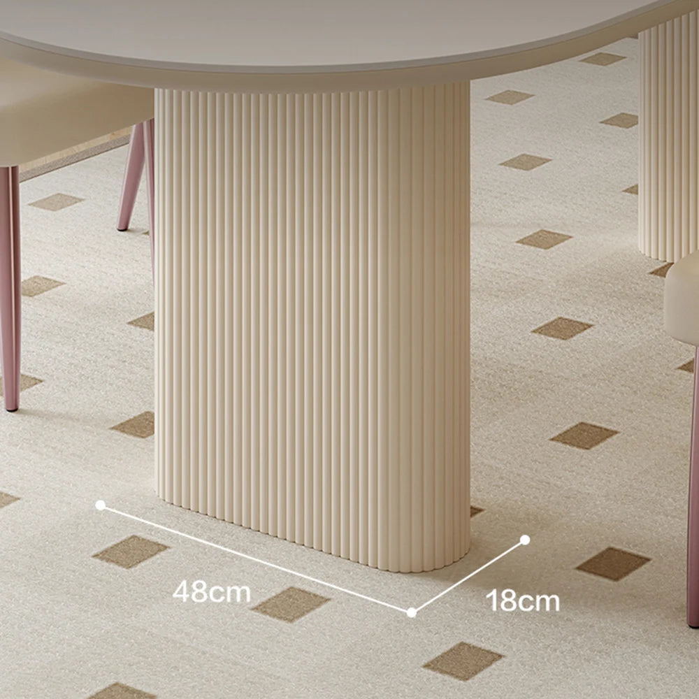 Trendy Unique Dining Table Reception Minimalism Space Saving Terrace Dining Table Writing Luxury Mesa Comedor Home Furniture