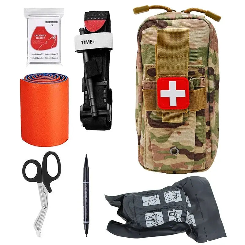 Equipments Medical Bag First Aid Survival Kit Tourniquet Bag Camping Supplies for Emergency Outdoor Hunting