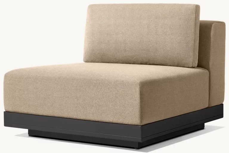 Patio Furniture Metal Aluminum Outdoor Leisure Furniture Villa Garden Sofa Set