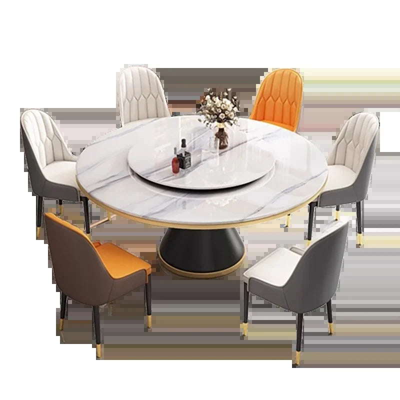 Beauty Comfy Dining Table Nordic Round Minimalist European Design Dining Table Living Room Mesa De Comedor Home Furniture