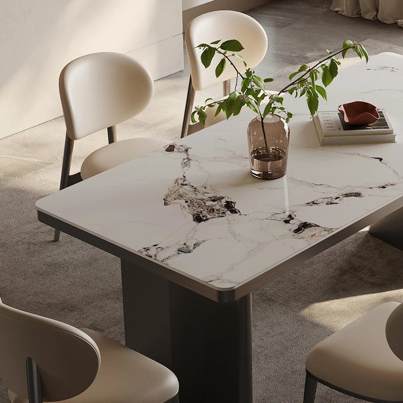 Postmodern High Quality Dining Table Luxury Modern Aesthetics Comfortable Designer Restaurant Unique Muebles Trendy Furniture