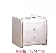 Queen Luxury Modern Double Bed Storage Multifonction Bedroom King Double Bed White Frame Smart Cama Box Casal Room Furniture