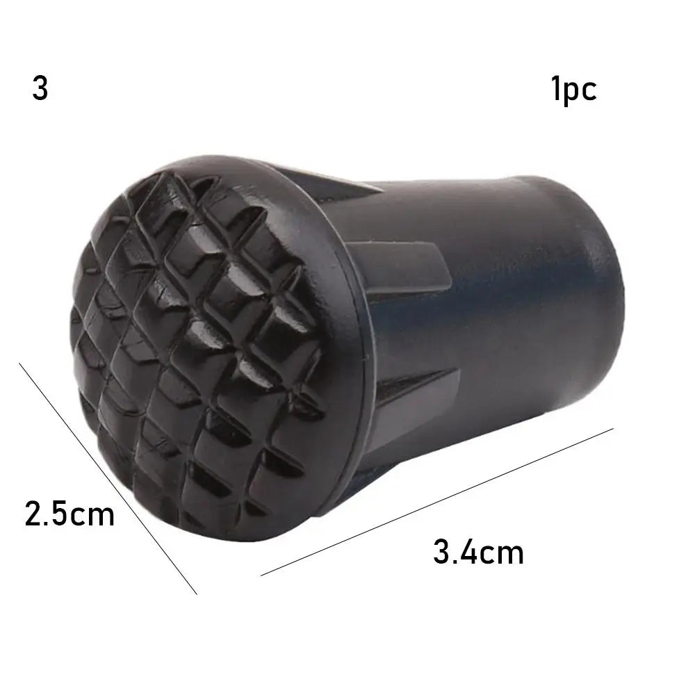 Telescopic Outdoor Tool Pole Replacement Tips Trekking Poles Protectors Walking Stick Head Hiking Alpenstock Hiking Accessories