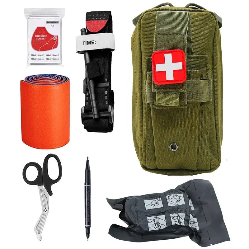 Equipments Medical Bag First Aid Survival Kit Tourniquet Bag Camping Supplies for Emergency Outdoor Hunting