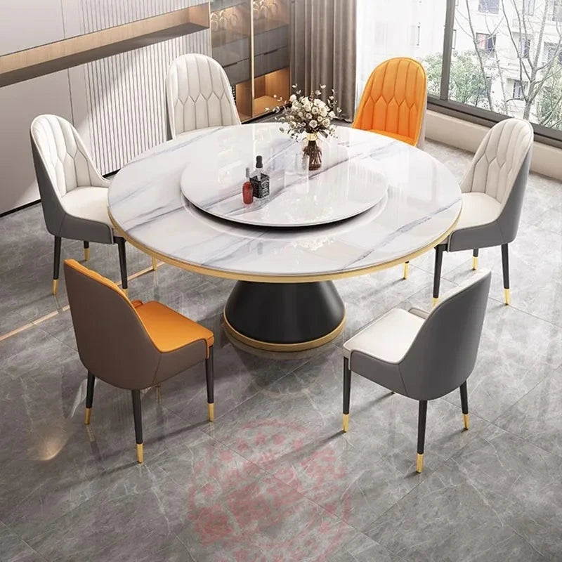 Beauty Comfy Dining Table Nordic Round Minimalist European Design Dining Table Living Room Mesa De Comedor Home Furniture