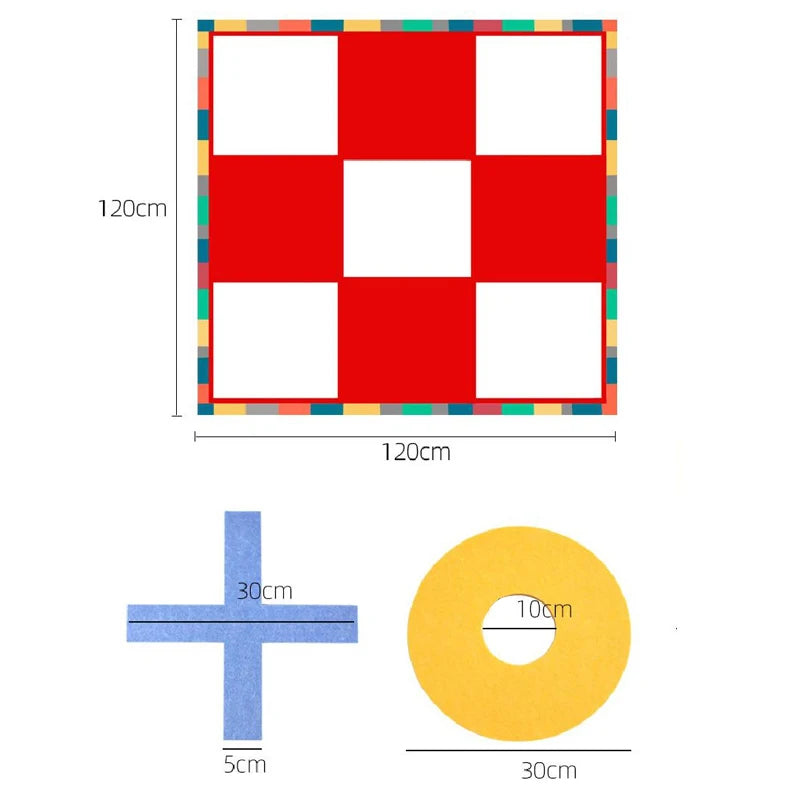 XO Chess and Card Outdoor Indoor Toys Interactive Leisure Sports Group Cooperation Games Children Adult Carnival Party Games