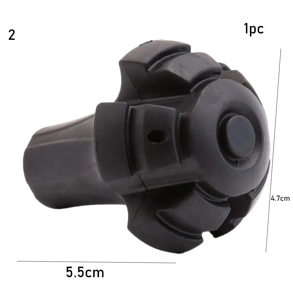 Telescopic Outdoor Tool Pole Replacement Tips Trekking Poles Protectors Walking Stick Head Hiking Alpenstock Hiking Accessories