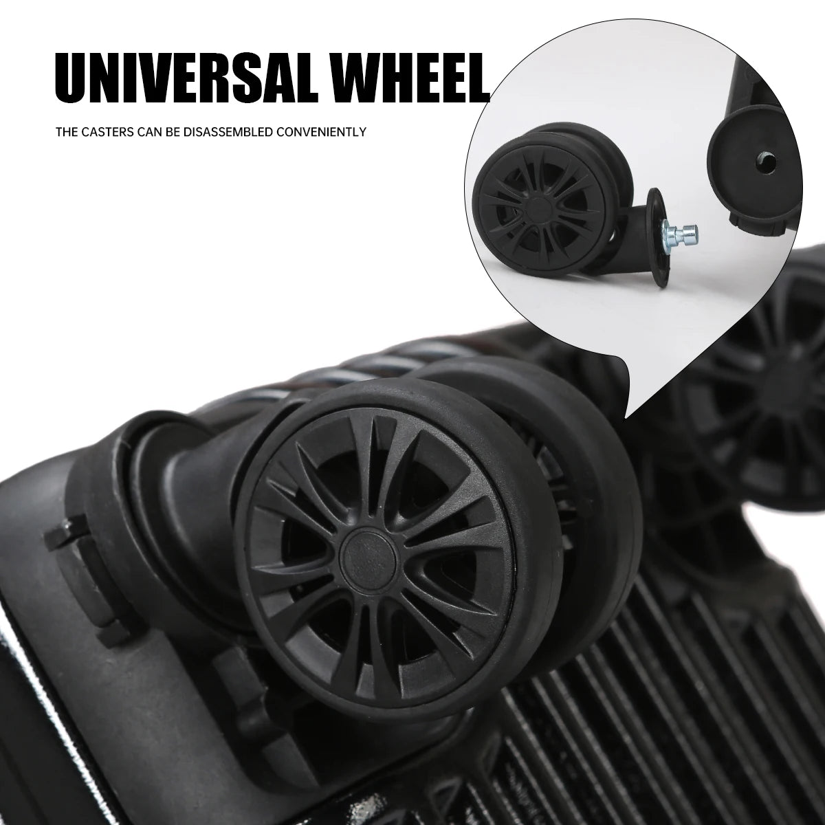 Pulley Luggage Bag, Universal Wheel Travel Bag, Foldableable Suitcase, Lightweight Trolley Bag, Large Capacity Hand-Pulled Backpack, Travel Cosmetics Bag