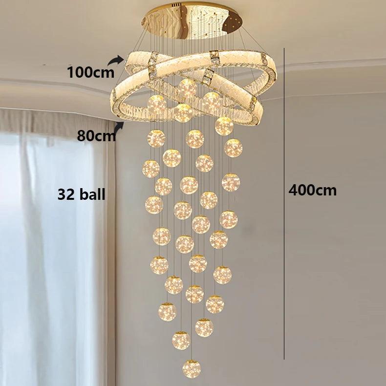 Modern living room hanging light indoor lighting home decor led lights pendant light lamps forstaircase Chandeliers