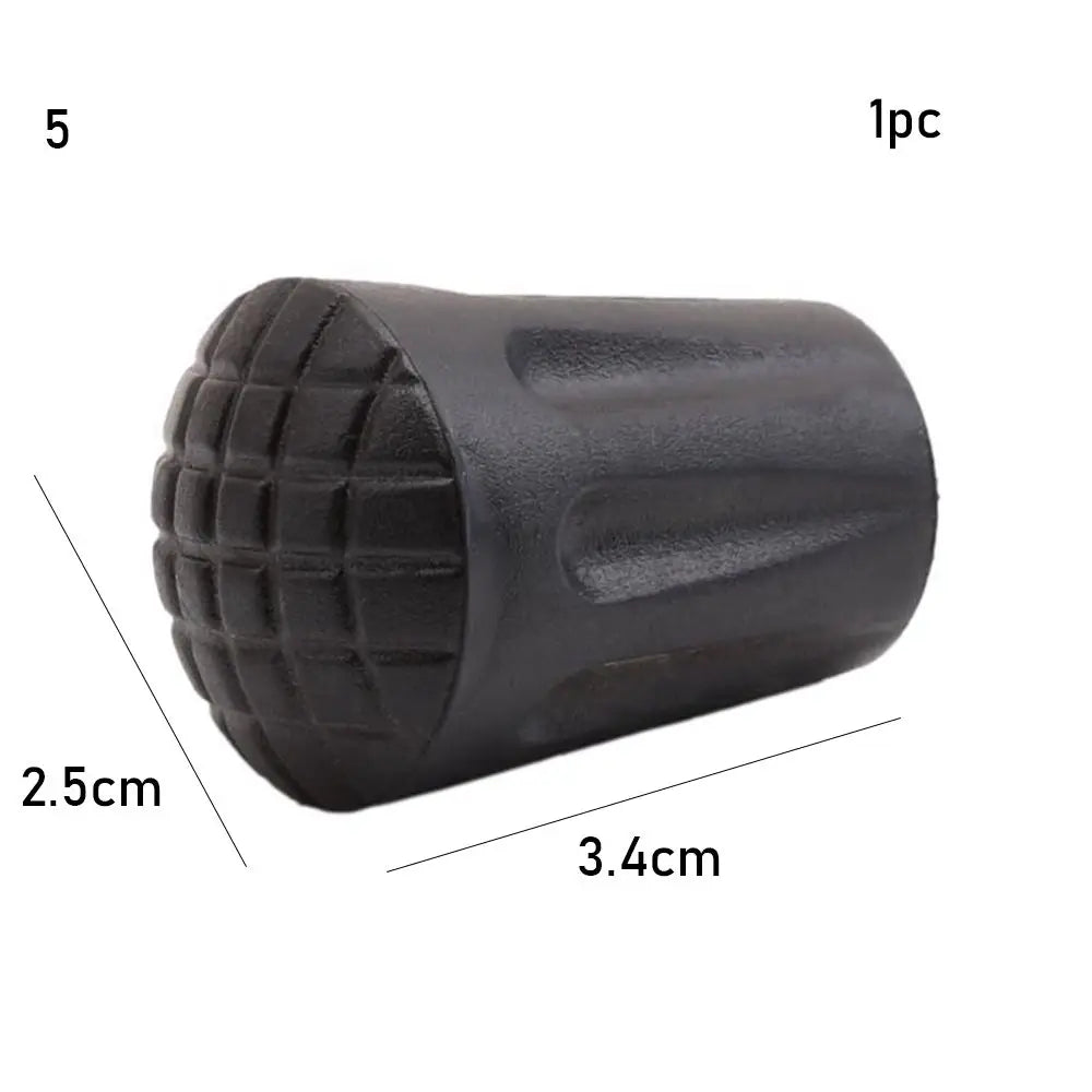 Telescopic Outdoor Tool Pole Replacement Tips Trekking Poles Protectors Walking Stick Head Hiking Alpenstock Hiking Accessories