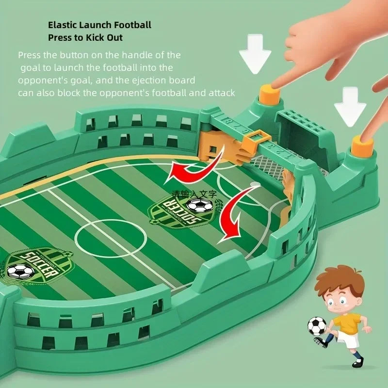 Football Games Tabletop Football Soccer Pinball for Indoor Game Room Table Top Foosball Desktop Sport Board Game Child Gifts