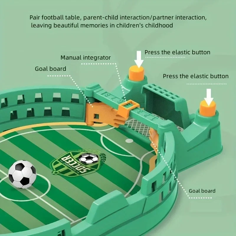 Football Games Tabletop Football Soccer Pinball for Indoor Game Room Table Top Foosball Desktop Sport Board Game Child Gifts
