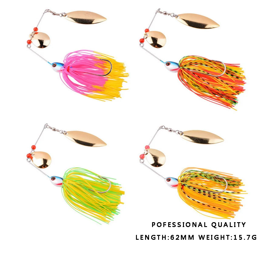 Fishing Lure Tackle Kit Set Hard Bait Artificial Rotating Floating Fishing Minnow Crankbait Wobblers Spinner Sinking Hooks Lures