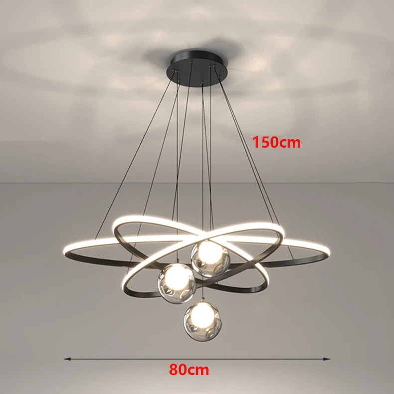 Modern home decor led lights pendant light lamps for living room Chandeliers for dining room hanging light indoor lighting