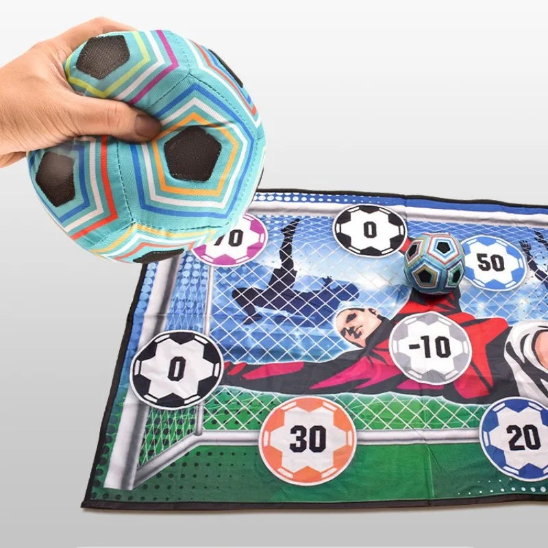 Soccer Game Mat Set Outdoor Indoor Soccer Toys Multiplayer  Football Training Boy GiftsMultiplayer Competitive Soccer Games